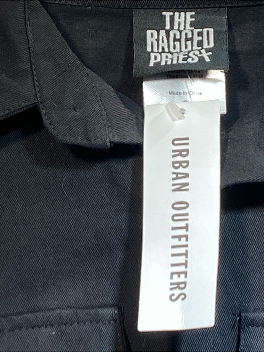 Urban Outfitters Black Buckle-Detail Shirt Jacket - Picture 6 of 10